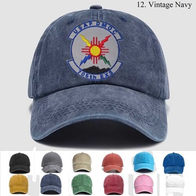Customized Embroidered Hat Usaf Dmoc 705th Exs Squadron, Trucker Hat, Gift Idea