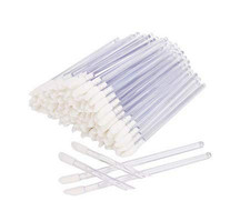 50 Pcs Disposable Tipped Lip Gloss Wands Applicator, Lip Brushes Make up Beauty