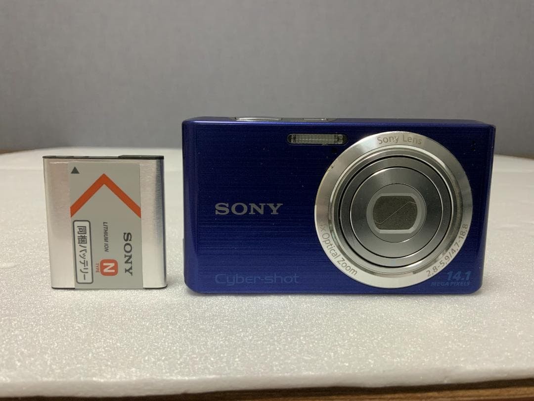 Sony Cyber-shot DSC-W610 14.1MP Digital Camera - Silver for sale