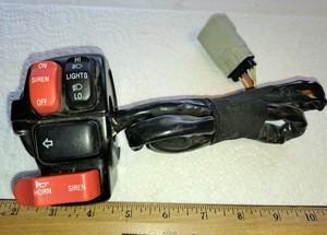 Genuine Harley-Davidson Police Touring Left Side Handlebar Switches 1996-2006