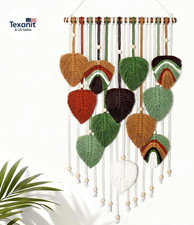 Macrame Wall Hanging Boho Woven Tapestry,Chic Home Decor Modern Bohemian Handmad