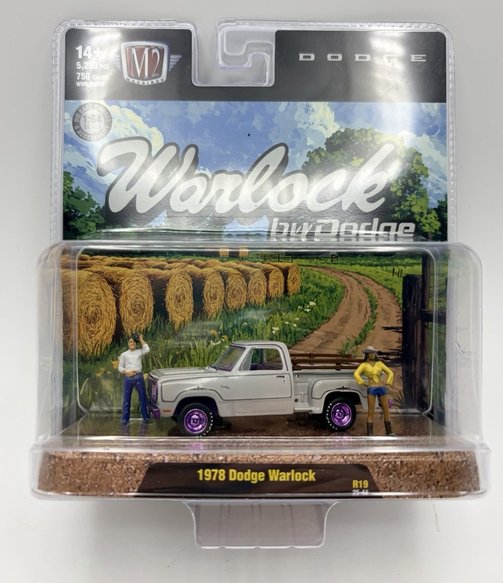 M2 Machines Diorama Gray 1978 Dodge Warlock With Figures Chase | eBay