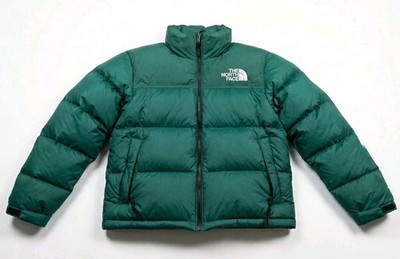 The North Face 1996 Retro Nuptse Daunen Damen Jacke M Lodengrün Neu mit Etikett 