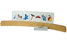 SPIELKARTENHALTER 50 cm lang XL stabil Holz U...