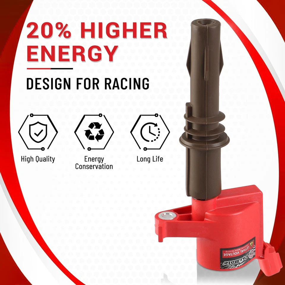 8PCS Ignition Coils DG521 For 2008-2014 Ford Expedition Lincoln Navigator 5.4L - Image 2 of 4