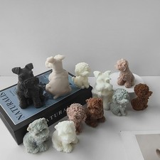 Animal Mold 3D Animal Dog Resin Silicone Mold for DIY Aromatherapy