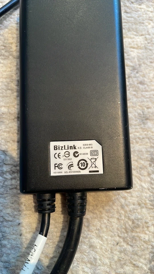 Bizlink KS10008 Display Port to DVI-D Adapter 0XT625 XT625 BZL-KS10008(B) - Image 3 of 4