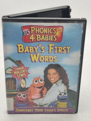 Phonics 4 Babies: Babys First Words (DVD, 2007) Jumpstart Your Child's Speech