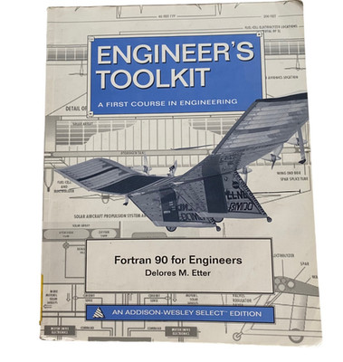 Fortran 90 Engineers Engineer's Toolkit 1995 Delores M Etter Engineering SC