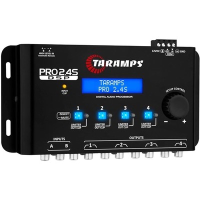 Pro 2.4S DSP Crossover & Equalizer with Sequencer