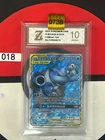 Grade10  Blastoise & Piplup GX CSM2aC 156/150 SR Rare Pokemon Sun & Moon