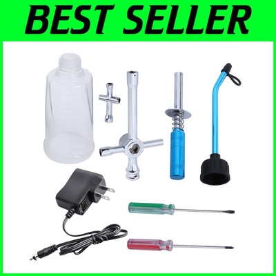 Portable Glow Plug Igniter Kit for 1:8 & 1:10 RC Vehicles - Great for Hobbyists