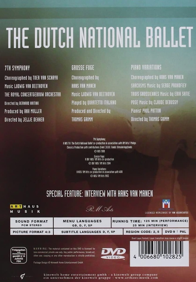 The Dutch National Ballet (DVD) Dutch National Ballet | eBay.de