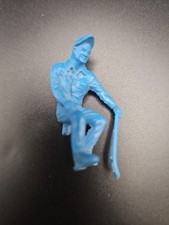Marx Vintage 1950s Blue Figure 2 Inch