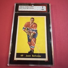 1960-61 Parkhurst #49 Montreal Canadiens Jean Béliveau (KSA 7)