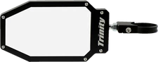 TRINITY RACING Mirror - Fits Apex - Side View - Rectangle - Black TR-M1000-01