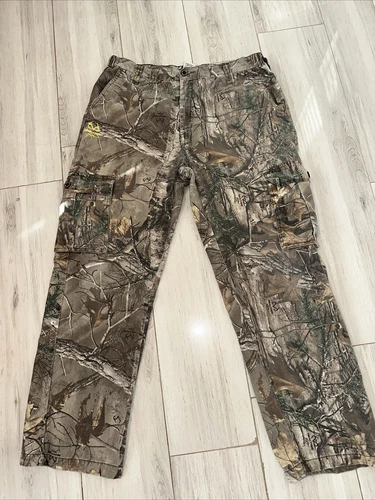 Mens CAMOUFLAGE Real Tree Cargo pants size 36 Hunting Gear