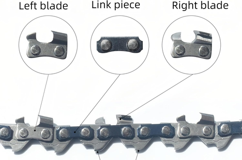 20-Inch Chainsaw Chain 3/8" Pitch .050 Gauge 76DL - Professional Hardened Carbid - Picture 4 of 12