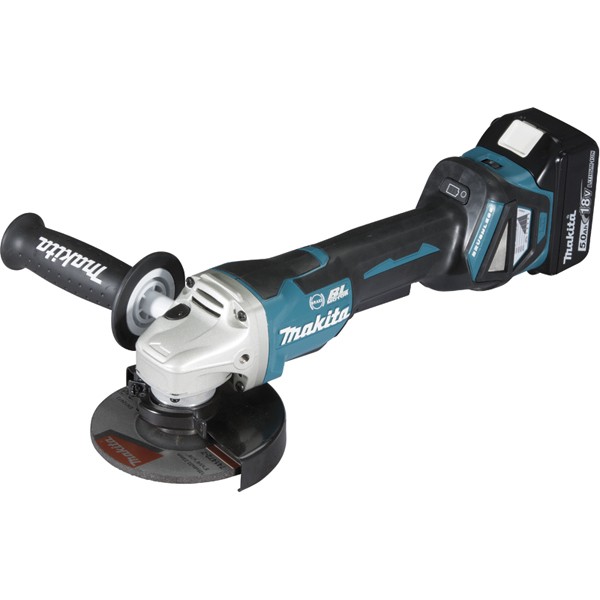 Meuleuse MAKITA Ø125 mm 18V pour tronçonner le métal et ébarber les soudures sans contrainte