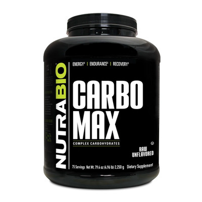 NutraBio - CARBOMAX Maltodextrin - Complex Carbohydrate, Unflavored Powder-5 Lbs