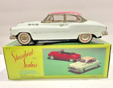 2405  Vintage 1950's Voiture White Sedan - New Old Stock Made in China 