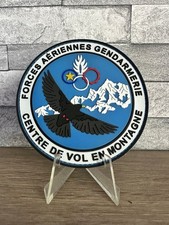 écusson collection gendarmerie Forces Aériennes Gendarmerie Vol En Montagne PVC