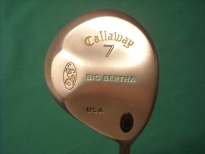 Bois 7 Callaway Big Bertha S2H2 Pour Femme - Tige Graphite, Grip Royal