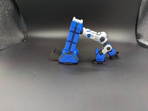 Overwatch 2 TS-1 Robot Phone stand. 3D printed. Push-bot Multicolor - Picture 4 of 8