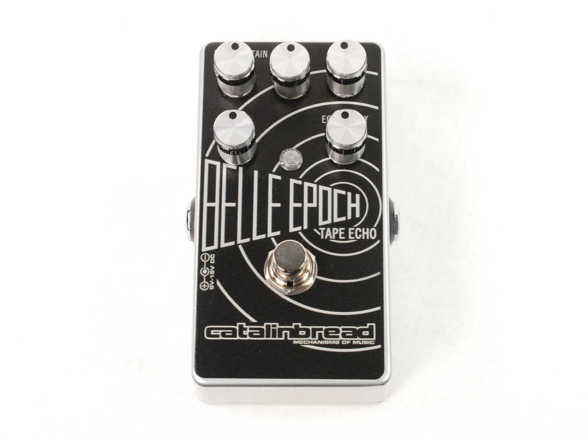 Used Catalinbread Belle Epoch (Black and Silver) Delay Guitar Effects Pedal