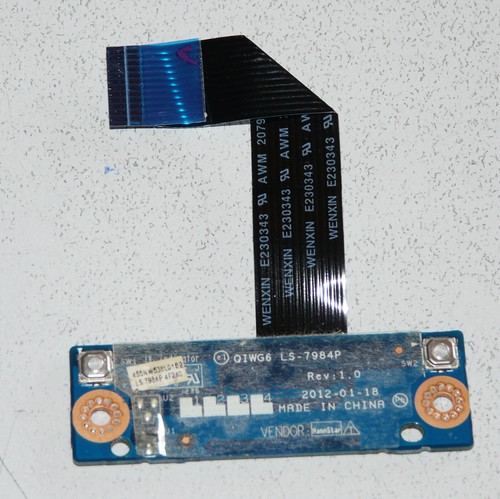 Placa de botones de ratón Mouse Buttons Board LS-7984P Rev:1.0 para LENOVO G580 - Imagen 1 de 2