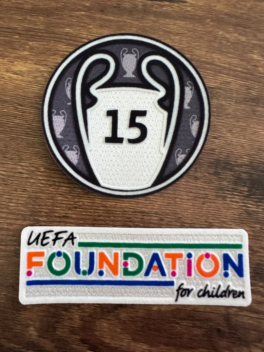 UEFA Champions League Champions patch set- Real Madrid
