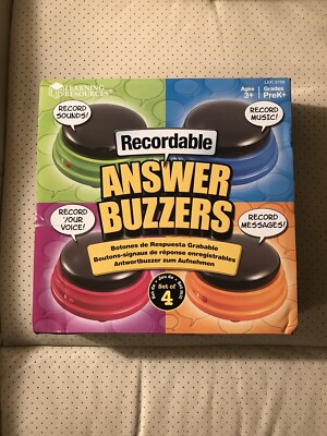 Recordable Buttons Learning Resources  Easy Way To Train Your Dog How To Speak 