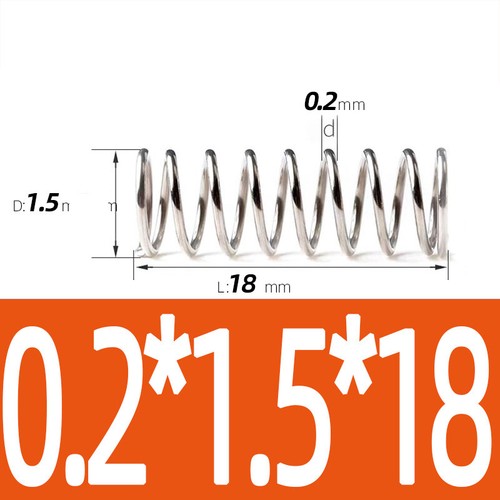Compression Spring Steel 0.2 - 1mm Wire Dia 2mm - 12mm OD Small Pressure Springs - Picture 118 of 130