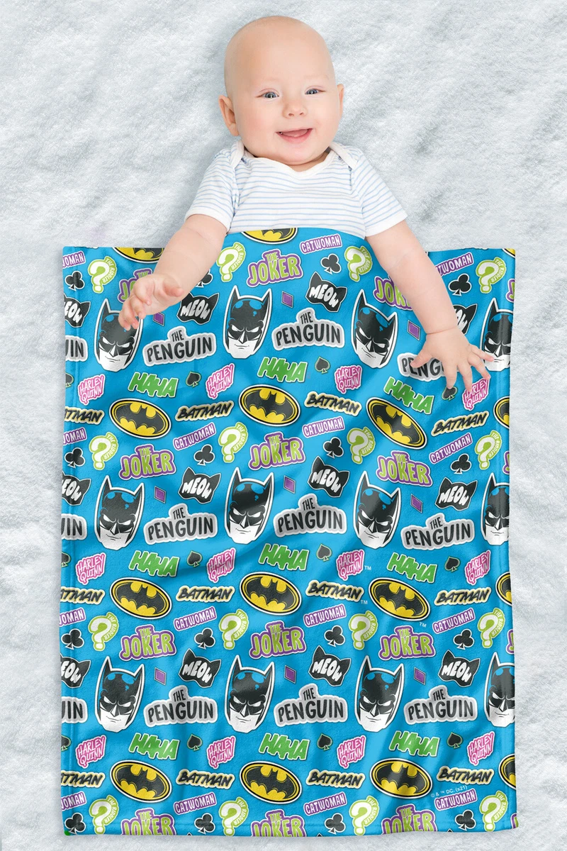 Batman swaddle blanket hot sale