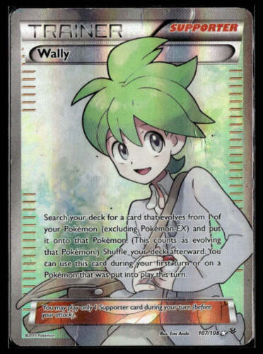 XY: Roaring Skies #107/108 Wally (107 Full Art) Ultra Rare - Picture 1 of 2