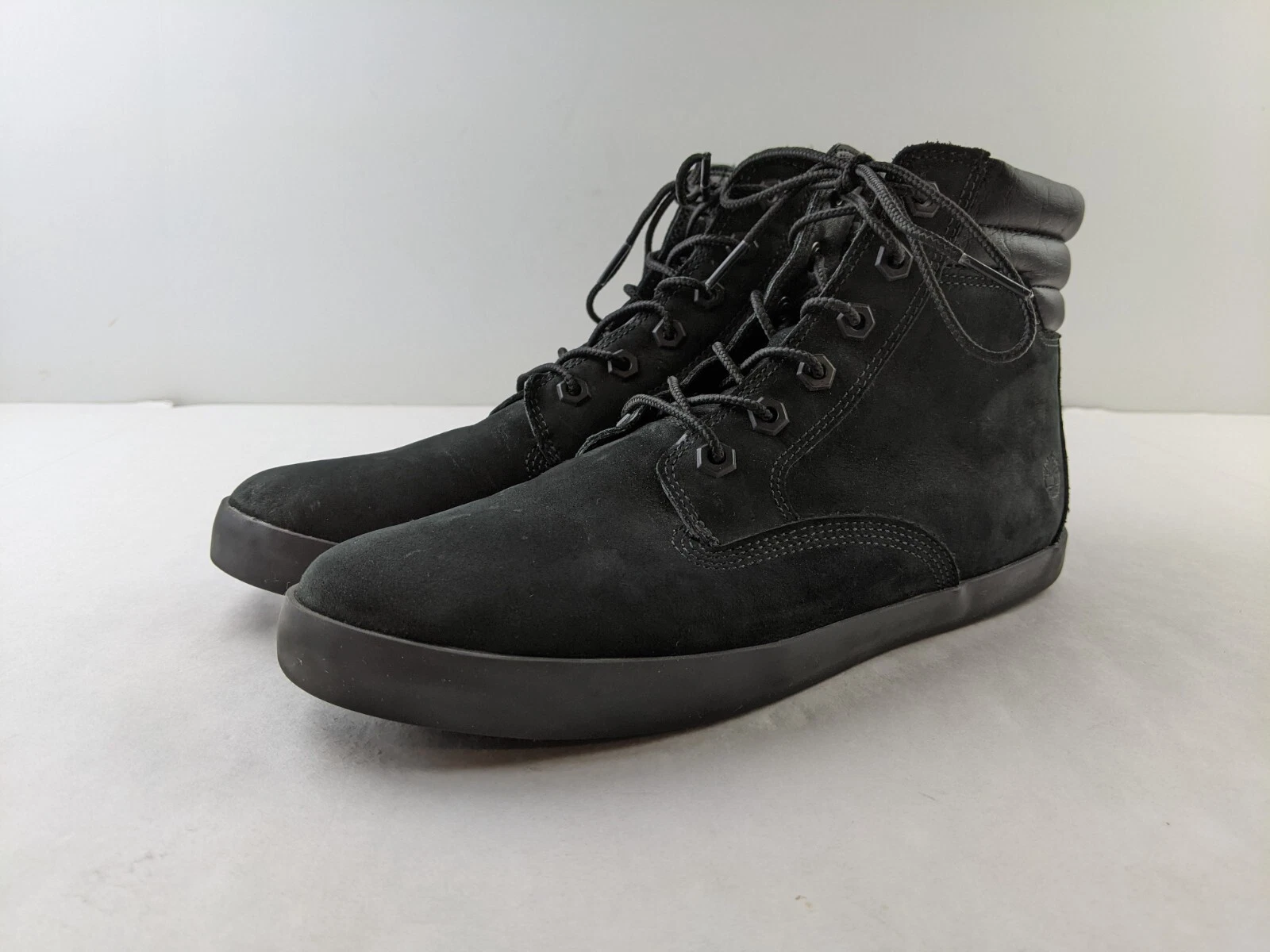 Timberland Dause stivaletto donna US 10 nero pelle nabuk classico
