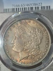1886 $1 Morgan Dollar PCGS MS63 Toned