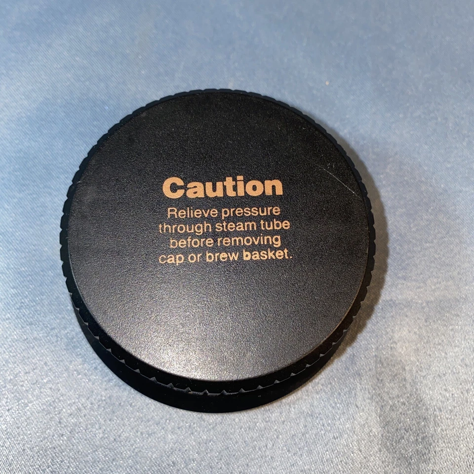 Melitta MEX1B Salton EX45 Maxim Black Espresso Water Tank Pressure Cap & tray - Image 2 of 4