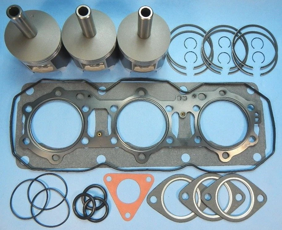 НОВЫЙ POLARIS 600 ТРОЙНОЙ ПОРШНИ ВЕРХНИЙ КОНЕЦ ПРОКЛАДКА НАБОР 1995-2000 95-00 XC XCR XLT SP - Изображение 4 из 4