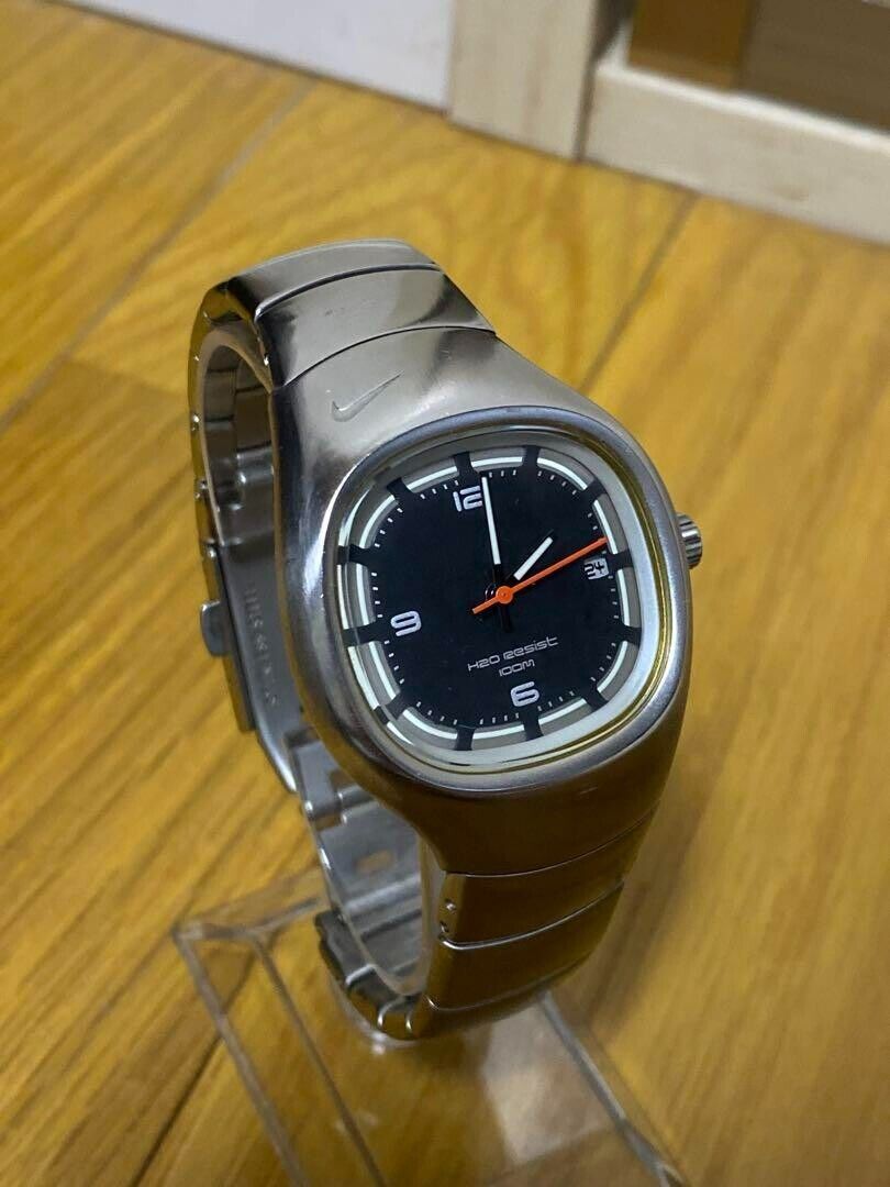 Rare All Steel Nike Triax Armored WR0073 H2O 100M Special Rare All Steel Nike Triax Armored WR0073 H2O 100M Special
