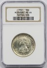 1921 Missouri 50C Ngc/Old Holder Ms 64 Early Silver Commemorative Half Dollar