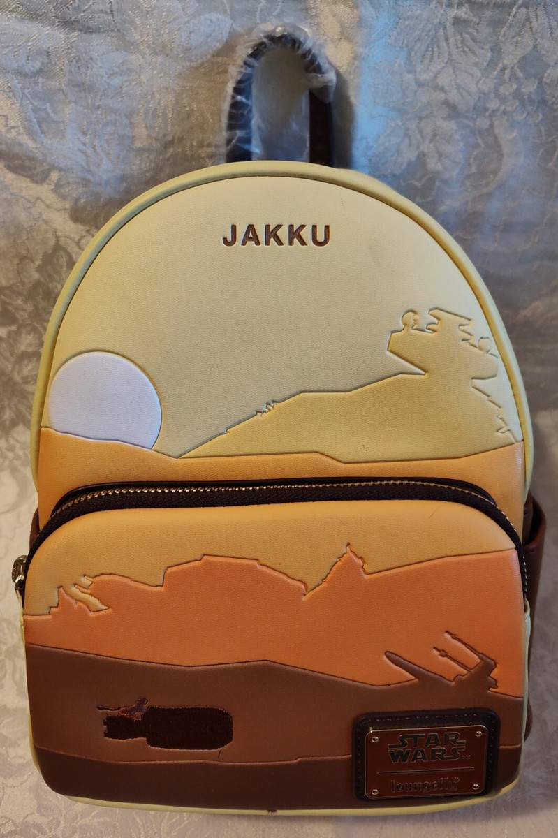 Disney Loungefly Star Wars Lands JAKKU Mini Backpack Bag  display picture 1