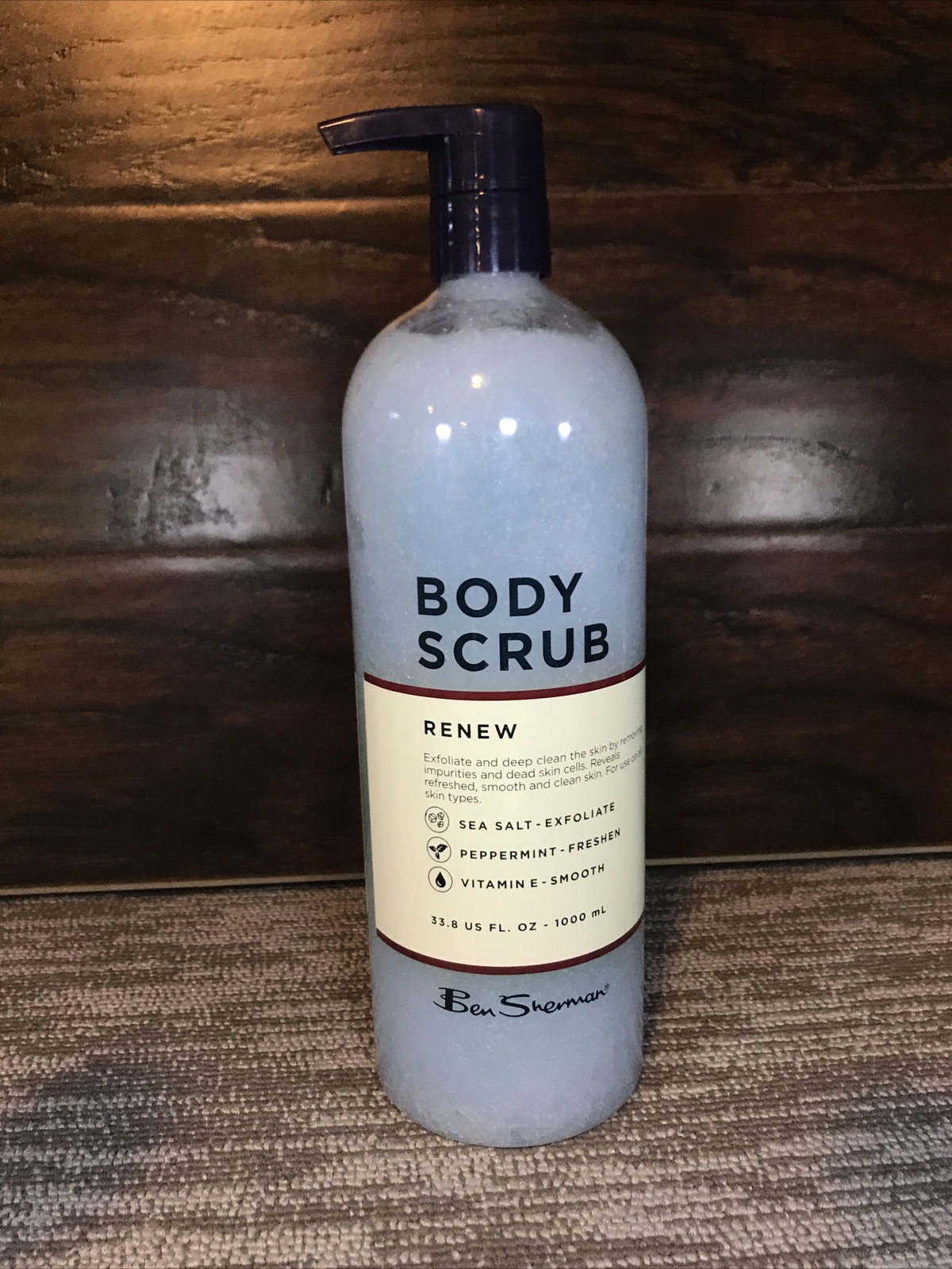 Ben Sherman Body Scrub Skin Deep Cleanser eBay