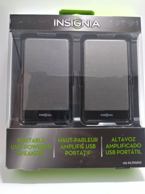insignia computer speakers