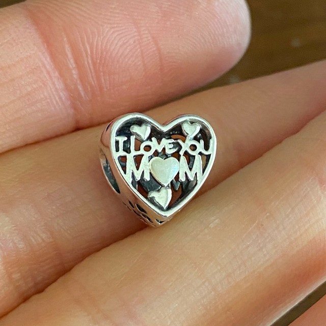 PANDORA for Mother Openwork Silver Charm 14k Gold 792067EN23 for sale online | eBay