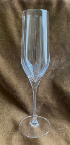 Dartington ~ One Crystal Clear Plain Champagne Flute ~ England ~ Mint Condition - Afbeelding 1 van 3