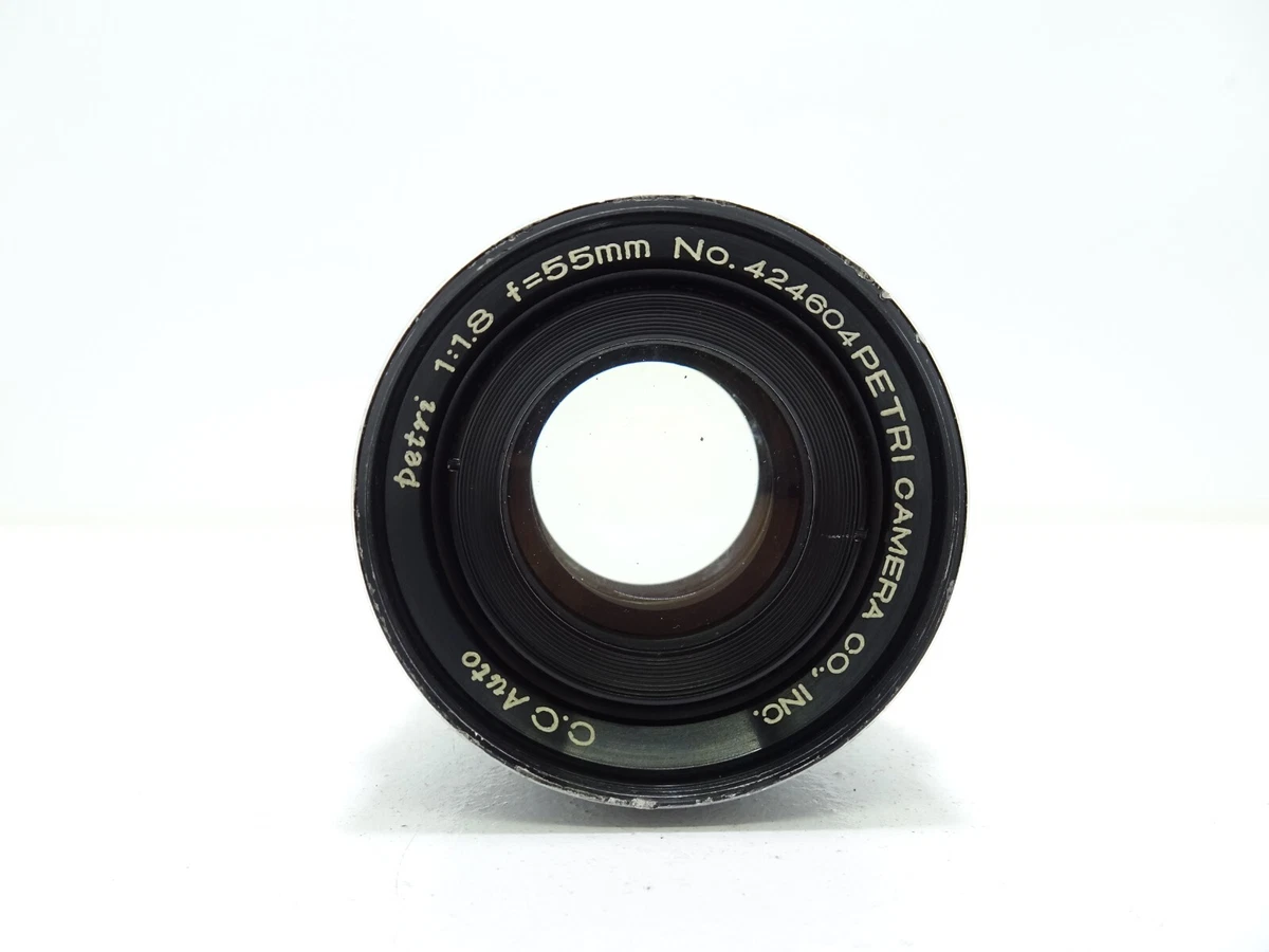 レンズ(単焦点) PETRI 55mm f/1.8 m42 M42 MOUNT SPIRAL: PETRI CAMERA Co. High-speed Petri part 1: Petri