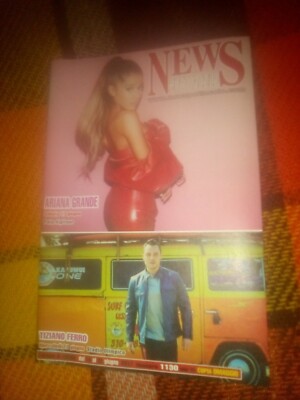 ARIANA GRANDE Cover Italienisches Magazin - Live Turin 2014 Selten Freie Presse