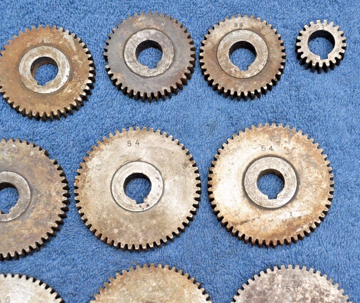 Lathe Change Gear Set 18 Pitch 11/16 Hole South Bend Logan Atlas Elgin