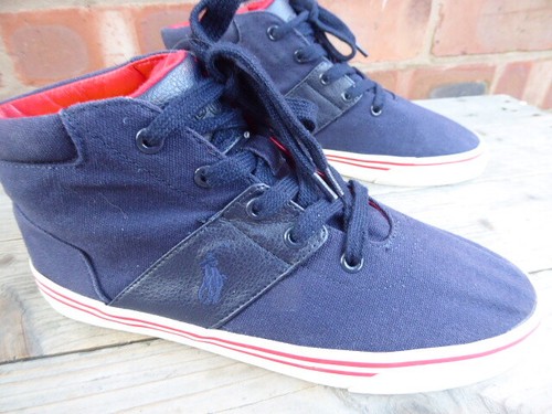 mens RALPH LAUREN polo trainers - size 